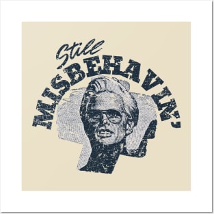 Misbehavin' Baby Billy Freeman - VINTAGE SKETCH DESIGN Posters and Art